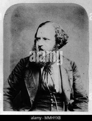 . Anglais : Albert Richard Smith (1816-1860) par (George) Herbert Watkins,photographie,fin des années 1850, 32 Albert Richard Smith Banque D'Images