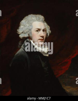 . Anglais : Autoportrait de l'artiste peintre et président de la Royal Academy Martin Archer Shee par Sir Martin Archer Shee,Peinture,1794 Martin Archer Shee autoportrait Banque D'Images