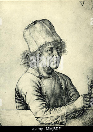 Le père de Dürer's Self-portrait Banque D'Images