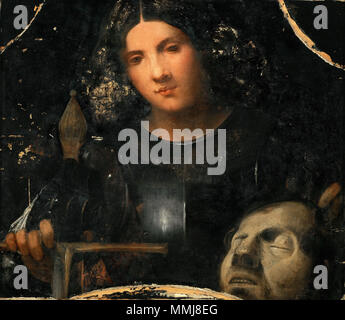 Deutsch : David mit dem Haupt des Goliath . Deutsch : nach 1510 . Giorgione 064 Banque D'Images