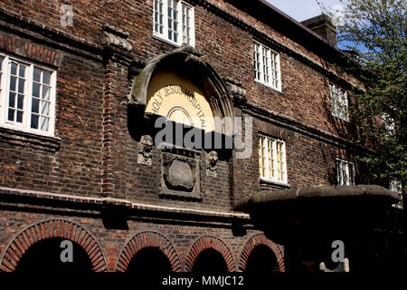 L'Hôpital Sainte Jésus un bâtiment classé Grade II dans le centre de Newcastle-upon-Tyne Banque D'Images