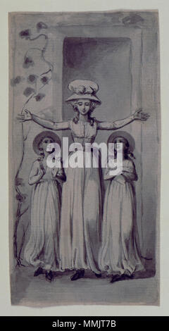 . Lavis par William Blake pour illustrer les histoires originales de Mary Wollstonecraft à partir de la vie réelle. . 1791. William Blake (1757-1827) Noms alternatifs W. Blake ; Uil'iam Bleik Description La peintre, poète, écrivain, théologien, collectionneur et graveur Date de naissance/décès 28 Novembre 1757 12 août 1827 Lieu de naissance/décès Broadwick Street London Charing Cross lieu de travail contrôle d'autorité : Q41513 : VIAF ?54144439 ISNI : ?0000 0001 2096 135X ULAN : ?500012489 RCAC : ?n78095331 NLA : ?35019221 Blake WorldCat Wollstonecraft sketch1 Banque D'Images