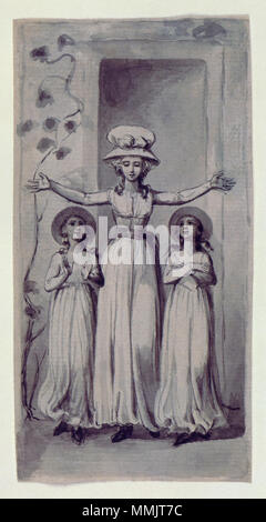 . Lavis par William Blake pour illustrer les histoires originales de Mary Wollstonecraft à partir de la vie réelle. . 1791. William Blake (1757-1827) Noms alternatifs W. Blake ; Uil'iam Bleik Description La peintre, poète, écrivain, théologien, collectionneur et graveur Date de naissance/décès 28 Novembre 1757 12 août 1827 Lieu de naissance/décès Broadwick Street London Charing Cross lieu de travail contrôle d'autorité : Q41513 : VIAF ?54144439 ISNI : ?0000 0001 2096 135X ULAN : ?500012489 RCAC : ?n78095331 NLA : ?35019221 Blake WorldCat Wollstonecraft sketch2 Banque D'Images