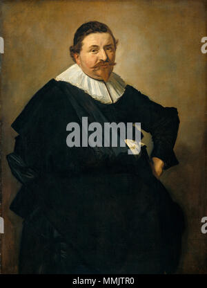 . Portrait de Lucas de Clercq. Pendentif de fichier:Frans Hals - Feyntje van Steenkiste.jpg. Portrait de Lucas de Clercq (vers 1603-1652). 1635. Frans Hals 034 Banque D'Images