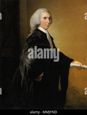 Anglais : Portrait of Henry Dundas, 1er vicomte Melville . 1770. David Martin vicomte Melville Banque D'Images