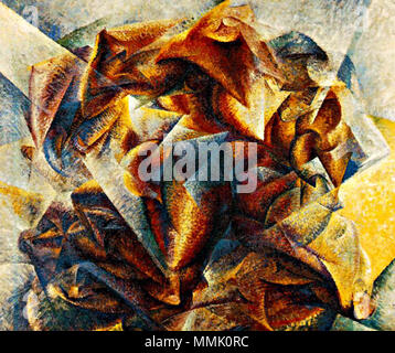 . Peinture futuriste du dynamisme d'un joueur de football. 1913. Umberto Boccioni (1882-1916) Peintre et sculpteur italien Description Date de naissance/décès 19 Octobre 1882 17 août 1916 Lieu de naissance/décès Reggio di Calabria Vérone lieu de travail Catania, Milan, Rome contrôle d'autorité : Q152797 : VIAF ?51685971 ISNI : ?0000 0001 0900 1745 ULAN : ?500012624 RCAC : ?n79054518 NLA : ?35744412 88 WorldCat Boccioni - Le dynamisme d'un joueur de football Banque D'Images