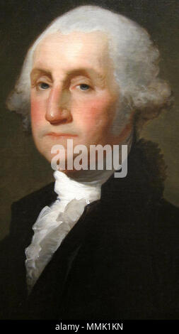 Portrait de George Washington. 1796. George Washington - Gilbert Stuart Banque D'Images