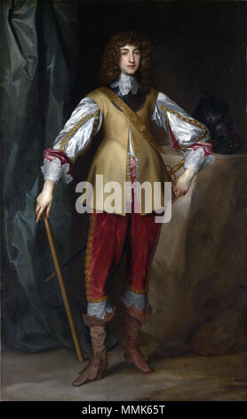 Portrait de Prince Rupert, comte palatin (1619-1682). vers 1637. Anthonis van Dyck 058 Banque D'Images