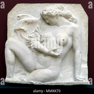 . Français : 1902 - Relief en plâtre - Musée d'Orsay Q19659318. 21 mars 2015, 10:15:53. Alexis Kauffmann 55 Aristide Maillol - Baigneuse Banque D'Images