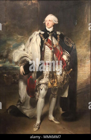 Portrait de Francis Osborne, 5e duc de Leeds (1751-1799). 18e siècle. Francis Osborne, 5e duc de Leeds Banque D'Images