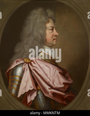 . Anglais : Portrait de George I de Grande-Bretagne George I, Roi de Grande-Bretagne et d'Irlande, Électeur de Hanovre (1660-1727). 1715. George I de Grande-bretagne - 1715 Banque D'Images