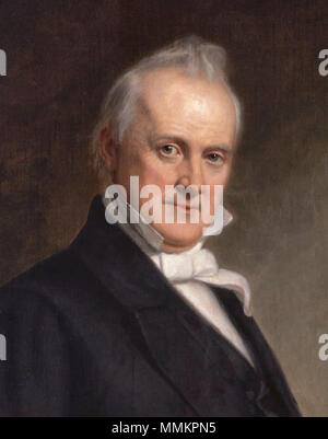 . Anglais : Portrait de James Buchanan, portion (1857-1861) en tant que 15e président des États-Unis James Buchanan (1791 - 1868) *huile sur toile 155,9 x 119,7 cm *1859 *culture JamesBuchanan Banque D'Images