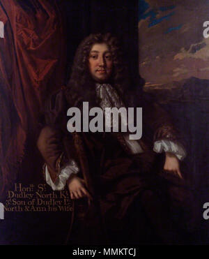 NPG 4709 ; Sir Dudley North . Avant 1691[1]. Pas de Dudley North Banque D'Images