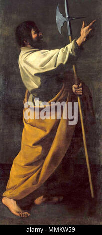 Francisco de Zurbarán - São Judas Tadeu Banque D'Images