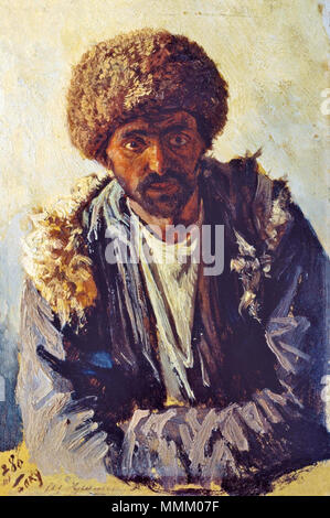 . Italiano : Ritratto di un abitante di Bakou . 1886. Nikolai Yarochenko (1846-1898) Noms alternatifs : Russe Николай Александрович Description Ярошенко peintre russe Date de naissance/décès 13 Décembre 1846 7 juillet 1898 Lieu de naissance/décès Poltawa, Russie Kislovodsk, Russie lieu de travail Saint Petersburg contrôle d'autorité : Q450949 : 96572757 VIAF ULAN : 500120861 RCAC : n82254652 GND : 1013375033 : SUDOC WorldCat 112524583 68 Bakinec Banque D'Images