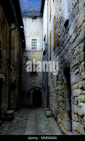 Sainte Enimie. Gorges du Tarn. Lozere. Languedoc-rousseillon. France Banque D'Images