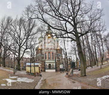 La Cathédrale Saint Isaac ou Isaakievskiy Sobor à Saint-Pétersbourg, la Russie est la plus grande cathédrale orthodoxe russe sobor dans la ville. C'est le grand Banque D'Images