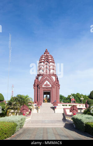 Le pilier de la ville de Prachuap Khiri Khan, Thaïlande Banque D'Images