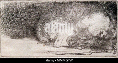 . Anglais : chiot Deutsch : Der schlafende Hund . 1640. Rembrandt (1606-1669) Noms alternatifs Rembrandt van Rijn, nom de naissance : Rembrandt Harmenszoon van Rijn, Beyeren. van Rijn Description peintre, graveur et dessinateur Date de naissance/décès 15 Juillet 1606 4 octobre 1669 Lieu de naissance/décès Leiden Amsterdam période de travail entre 1625 et 1669 circa circa lieu de travail Leiden (1620-1624), Amsterdam (1624-1625), Leiden (1625-1633), Amsterdam (1631-1669) contrôle d'autorité : Q : VIAF Répondez directement à ?64013650 ISNI : ?0000 0001 2136 3802 ULAN : ?500011051 RCAC : ?n79142935 Banque D'Images