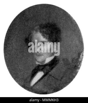 . Anglais : Adolf Fredrik Lindblad, compositeur suédois : Фредрик Линдблад Адольф Русский (1801-1878) - шведский композитор. Svenska : Adolf Fredrik Lindblad . vers 1835. Nils Personne (texte), Uno troili (image) 221-Adolf Lindblad Banque D'Images