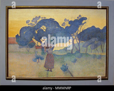 . Français : La ferme, soir d'Henri-Edmond Cross. . 1893. Henri-Edmond Cross (1856-1910) Noms alternatifs Henri Edmond Delacroix Description peintre français Date de naissance/décès 20 MAI 1856 16 mai 1910 Lieu de naissance/décès Douai Saint-Clair (Var) lieu de travail Paris, Haarlem (1886), Saint-Clair (Var) le contrôle d'autorité : Q555224 : VIAF ?41997059 ISNI : ?0000 0000 8120 8866 ULAN : ?500014010 RCAC : ?c93001311 : WGA ?CROSS, Henri-Edmond Cross WorldCat la ferme, soir Banque D'Images