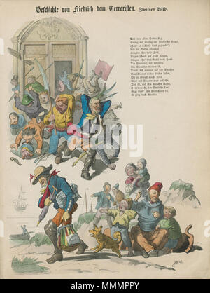 . Deutsch : Die Geschichte von dem Friedrich Terroristen in der Politische Struwwelpeter . 1849. Henry Ritter (1816-1853) Noms alternatifs Heinrich Ritter ; h. ritter ; Henry ritter ; Heinrich ritter ; Henri ritter Description German-Canadian peintre et illustrateur Date de naissance/décès 24 MAI 1816 21 décembre 1853 Lieu de naissance/décès Montréal Düsseldorf contrôle d'autorité : Q5727559 : VIAF ?5309486 ULAN : ?500031092 RCAC : ?n88625863 GND : ?116571845 RKD : ?67171 Henry WorldCat Ritter - Die Geschichte von dem Terroristen Friedrich 2 Banque D'Images