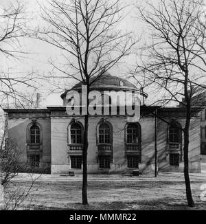 . Anatomisches Theater der Tierärztlichen Hochschule Berlin. Frühklassizistisches Bauwerk von 1789/90, Architekt : Carl Gotthard Langhans. . 1909. Königlich Preußische. Meßbildanstalt 43 Anatomisches Theater Berlin 1909 Banque D'Images