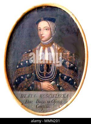 Aucun 77 Kościeleckich Ostrogska Kaneja z Banque D'Images