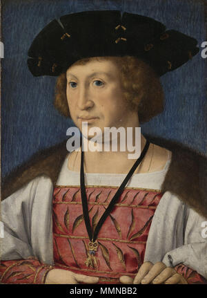 Portrait de Floris van Egmond (1469-1539), comte de Buren et Leerdam.. vers 1519. FlorisvanEgmond Banque D'Images