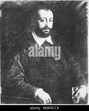 Portrait de François de Médicis, Grand-duc de Toscane. vers 1580. Francesco I de Médicis Bassano, c1580 Banque D'Images