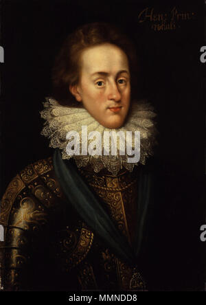 . Henry, Prince de Galles (1594-1612) Henry, Prince de Galles. circa 1610. Henry Prince de Galles après Isaac Oliver Banque D'Images