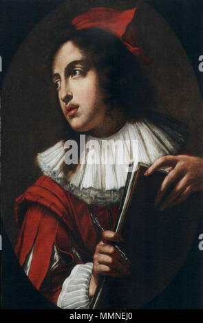 L'auto-portrait. 1635. Cesare Dandini Autorretrato Banque D'Images