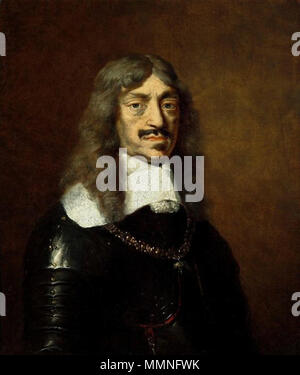 Portrait de Jean II Casimir Vasa. circa 1658.. Schultz Jean II Casimir Vasa Banque D'Images