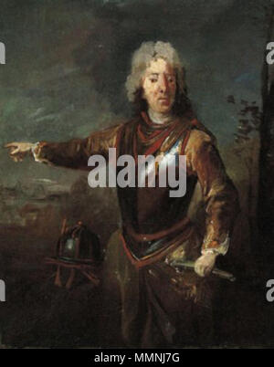 . François-Eugène, Prince de Savoy-Carignan, connu sous le nom de Prinz Eugen von Savoyen en allemand (1663-736) a été l'un des plus brillants généraux dans l'histoire de l'Empire des Habsbourg. . Après 1718. Prinz Eugen van Schuppen Banque D'Images