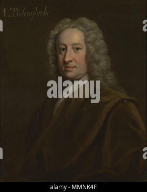 Portrait de Henry St John, vicomte Bolingbroke (1678-1751). vers 1735. Henry St John, vicomte Bolingbroke (1678-1751) Banque D'Images