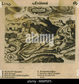 . Anglais : George Sandys. Rapport d'un voyage commencé une : Dom : 1610. Foure Bookes. Contenant une description de l'Empire turc, d'Aegypt, de la Terre Sainte, London, W. Barrett, 1615. . 1615. George Sandys (1577-1644), écrivain de voyage Description français colonisateur et poète voyageur anglais, colonist et poète Date de naissance/décès 2 Mars 1577 Mars 1644 Lieu de naissance/décès Bishopthorpe Palace Boxley contrôle d'autorité : Q5544276 : VIAF ?76334788 ISNI : ?0000000081560309 RCAC : ?n50016635 NLA : ?35474878 GND : ?118794418 25 WorldCat Aceldema - George Sandys - 1615 Banque D'Images