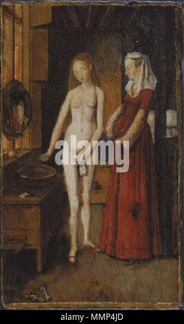 . Copie possible après un original perdu femme à sa toilette. vers 1500. Copie présumée, Russisch Après Jan van Eyck (vers 1390-1441) Noms alternatifs Jean Van Eyck, Johannes van Eyck Description peintre flamand, dessinateur et illuminateur manuscrit date de naissance/décès vers 1390 avant le 9 juin 1441 Lieu de naissance/décès Maaseik Bruges lieu de travail à La Haye (1422), Bruges (1425), Lille (1425-1428), Bruges (1431-1441) le contrôle d'autorité : Q102272 : VIAF ?54156267 ISNI : ?0000 0001 2101 4186 ULAN : ?500116209 RCAC : ?n50048855 NLA : ?35072913 WorldCat après van Eyck femme à sa Toil Banque D'Images