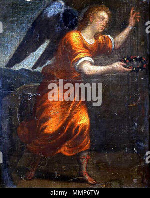 Alessandro Maganza Angel de la Anunciación M Chambéry Banque D'Images