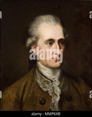 . Anglais : Portrait de Friedrich Heinrich Jacobi (1743-1819) . 1780. JacobiFH Banque D'Images