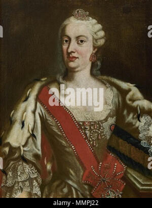 . Anglais : Portrait of Maria Anna Sophia de Saxe (1728-1797), électrice de Bavière. . 18e siècle. Bavarois anonyme - Maria Anna Sophia de Saxe Banque D'Images