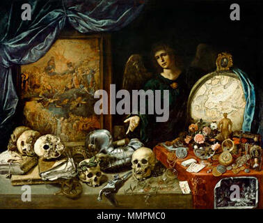 . Vanitas . 17e siècle. Antonio de Pereda (1611-1678) Noms alternatifs Antonio de Pereda y Salgado Description peintre espagnol Date de naissance/décès vers 1611 30 janvier 1678 Lieu de naissance/décès Valladolid Madrid Madrid lieu de travail contrôle d'autorité : Q604088 : VIAF ?25717891 ISNI : ?0000 0001 1947 7739 ULAN : ?500030630 RCAC : ?c00039597 : WGA ?Antonio de Pereda WorldCat Antonio de Pereda y Salgado 007 Banque D'Images