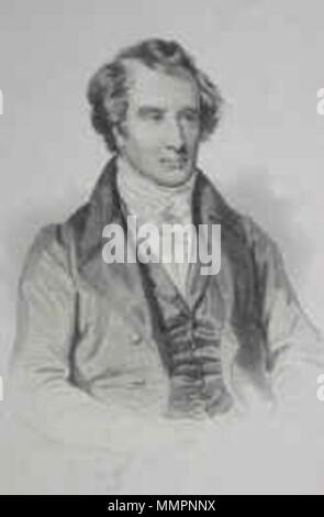 Portrait de Dominique François Jean Arago. 1842. Arago Banque D'Images