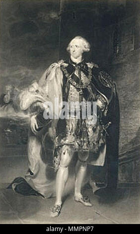 Portrait de Francis Osborne, 5e duc de Leeds (1751-1799). vers 1792. Osborne-Francis-2 Banque D'Images