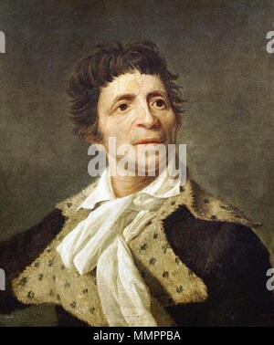 . Portrait de Jean-Paul Marat (1743-1793) fin du 18e siècle ---  <Portrait de Marat > --- Image par © Gianni Dagli Orti/CORBIS Jean-Paul Marat portre Banque D'Images