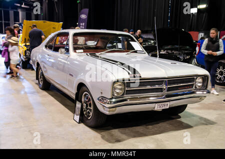 1969 Holden Monaro GTS HK 186S Coupé sur l'affichage en Tamworth Australie. Banque D'Images