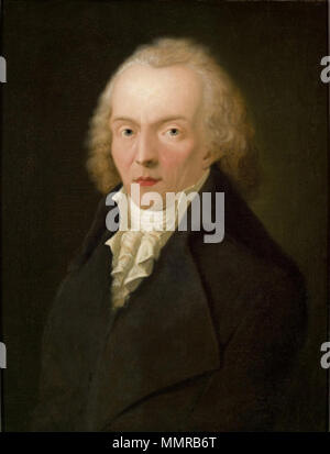 . Deutsch : Jean Paul Friedrich Richter Portrait de Jean Paul (1763-1825). 1798. RichterJP Banque D'Images