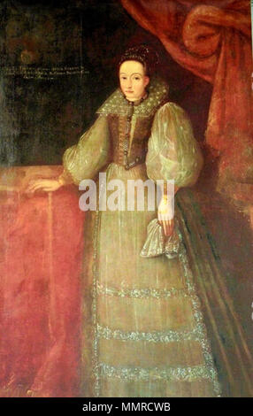 . Anglais : Portrait of Elizabeth Báthory (1560-1614) Magyar : Báthory Erzsébet BathoryErzsebet Banque D'Images