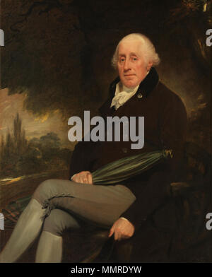 Español : Retrato de gentilhombre English : Portrait of a gentleman . circa 1795. Beechey (Retrato de gentilhombre) Banque D'Images