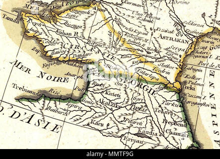 . Français : Carte de la Tartarie Independente qui comprend le Pays des Calmuks, celui des Usbeks, et le Turkestan, avec leurs dépendances, projettee et assujettie aux observations célestes, par M. Bonne, hydrographe du roi. A Paris, chez Lattre, rue S. Jacq. Arrivet inv. Sculptures &. (1791) . 1791. Rigobert Bonne (1727-1794) cartographe français Description Date de naissance/décès 6 Octobre 1727 1795 Lieu de naissance/décès Raucourt (Ardennes) lieu de travail Paris Paris contrôle d'autorité : Q721492 : VIAF ?39418086 ISNI : ?0000 0001 1624 6476 ULAN : ?500129572 RCAC : ?n80069052 NLA : ?36405581 WorldCa Banque D'Images