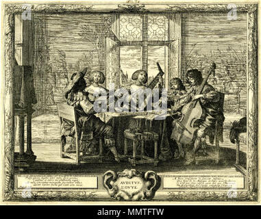 . Anglais : Les cinq sens (les cinq sens) - par Abraham Bosse, Auditus. . Entre 1635 et 1638. Abraham Bosse Alternative Names A. Bosse ; [Abraham Bosse] ; Bosse Abrah. ; Bossee Description graveur français, graveur, peintre et dessinateur Date de naissance/décès entre 1602 et 1604 16 février 1676 / 14 février 1676 Lieu de naissance/décès Tours Paris lieu de travail Paris (1620 - 1676) le contrôle d'autorité : Q326215 : VIAF ?61542289 ISNI : ?0000 0001 2135 5423 ULAN : ?500031187 RCAC : ?n82272447 NLA : ?35020512 Auditus Bosse WorldCat Banque D'Images